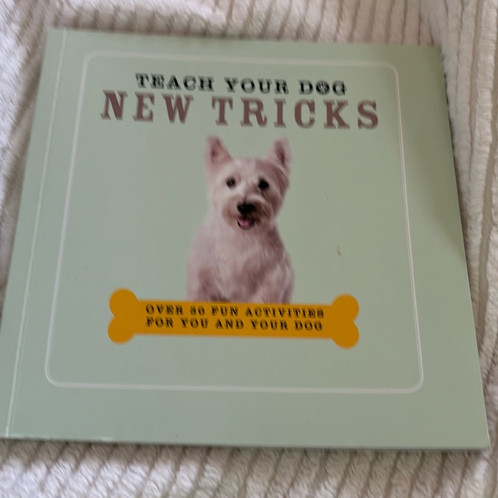 Teach Your Dog New Tricks Paperback Book 64 Pages New
